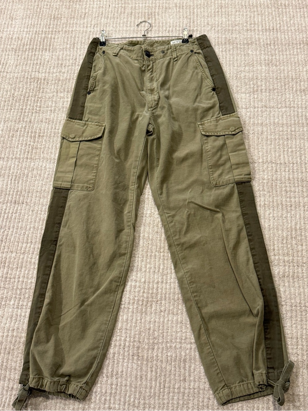 Rag & Bone New York Olive Cargo Pants